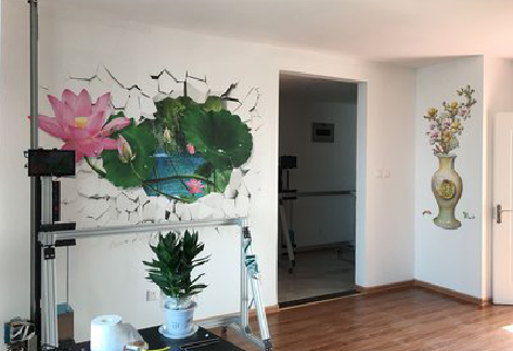 迪庆墙体彩绘相比墙纸的优势。