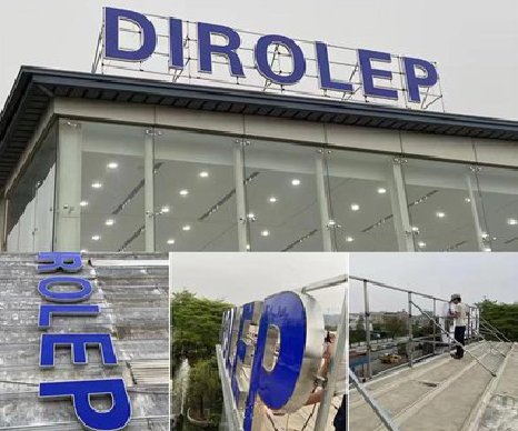 迪庆楼顶发光字安装的注意事项。